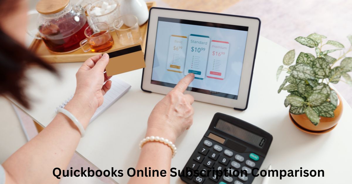 Quickbooks Online ubscription comparison